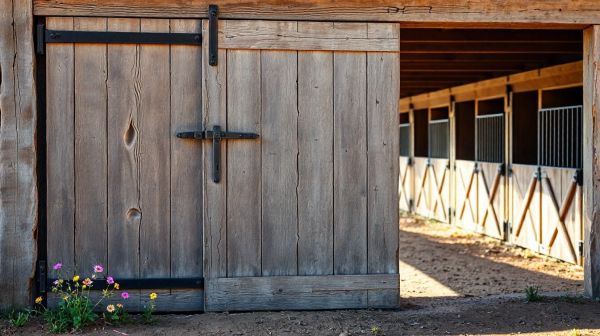 Les meilleures options de façades de box pour chevaux sécurisées